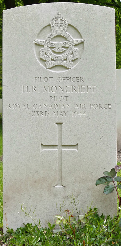 P/O Harry Reginald Moncrieff<br/><br /><br />died May 23rd, 1944